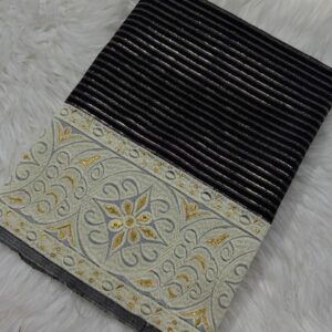 Dark brown Ahkhet Asung Muga phanek ivory gold Khoi Charong medallion border – Kangleipak Online Shopping