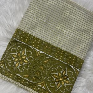 vory olive Ahkhet Asung Muga phanek Khoi Charong medallion border – Kangleipak Online Shopping